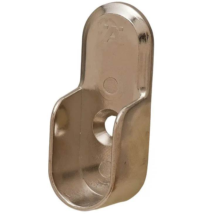Häfele Oval Tube End Support – Tag Synergy Wardrobe Hardware 1