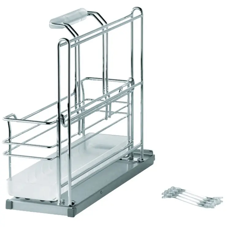 Häfele Sink Caddy With Removable Basket – Under-Sink Pull-Out Design 1