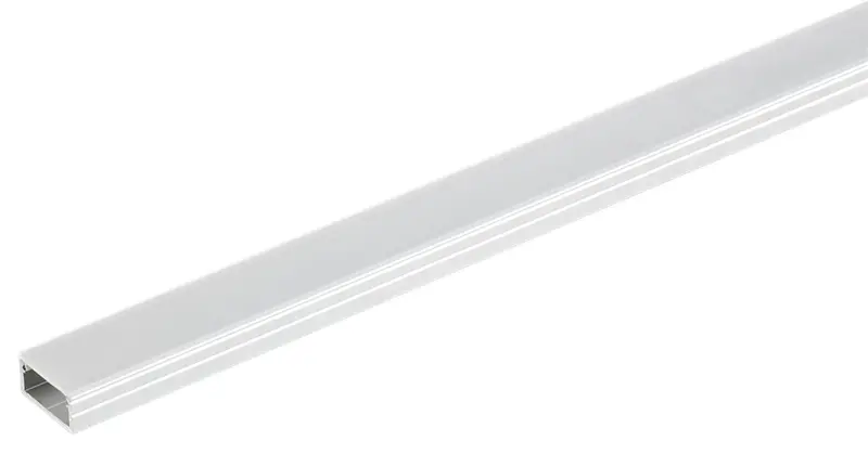 Häfele Slim Aluminum Led Profile With Flat Lens – 2500 Mm, 3/8" Height 1