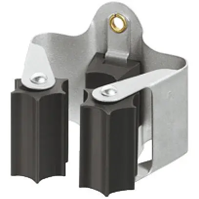 Häfele Wall-Mount Broom And Mop Holder 1