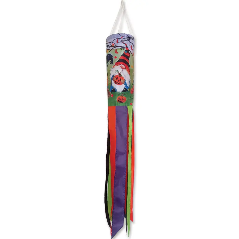 Halloween Gnome Windsock – Festive Outdoor Decor 1