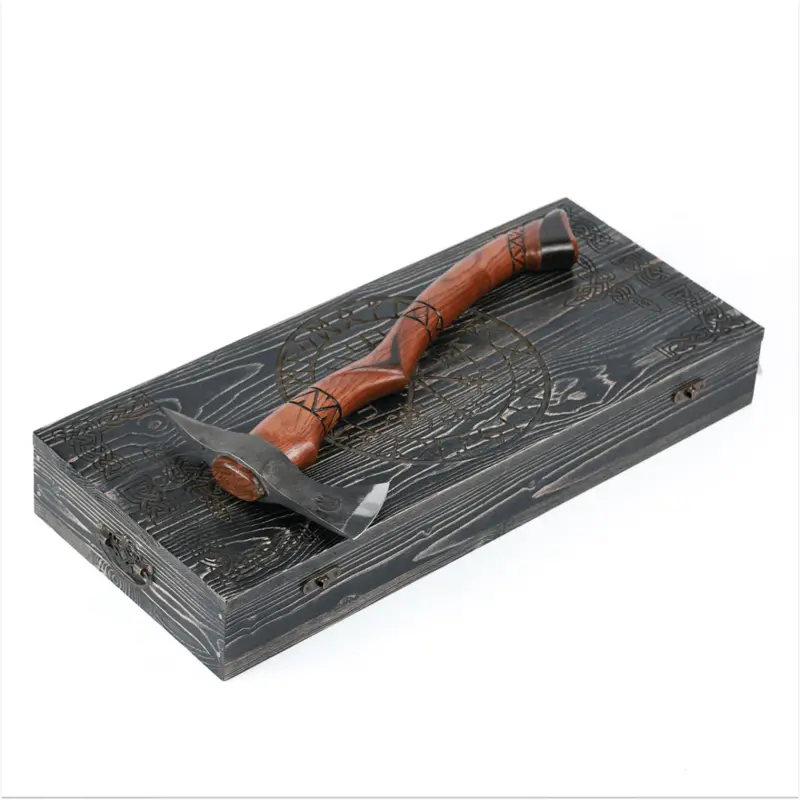 Handcrafted Runic Wooden Gift Box #14 1
