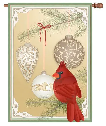 Holiday Classic Christmas Flag – 28-Inch Timeless Festive Decoration 1