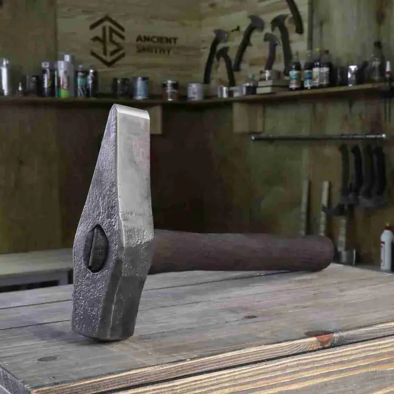 Hot Cut Blacksmith Hammer – Forged Cutting & Severing Tool For Red-Hot Metal 1