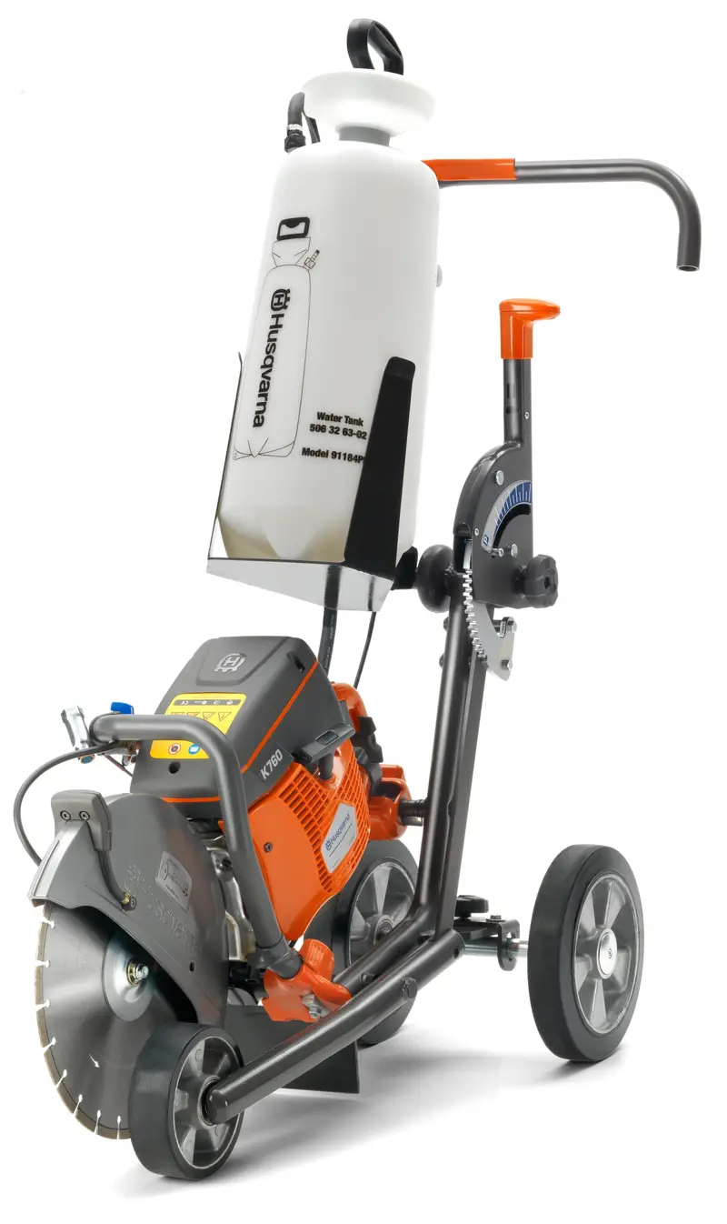 Husqvarna Kv7 Wet-Cut Cart With Integrated Water Tank 1