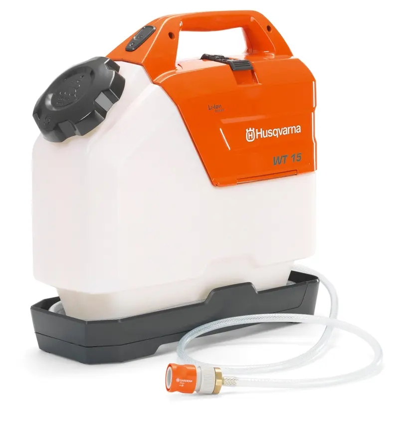 Husqvarna Wt 15I 4-Gallon Water Tank System With Integrated Battery 1