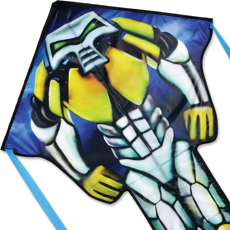 Large Alien Robot-Themed Easy-Fly Kite 1