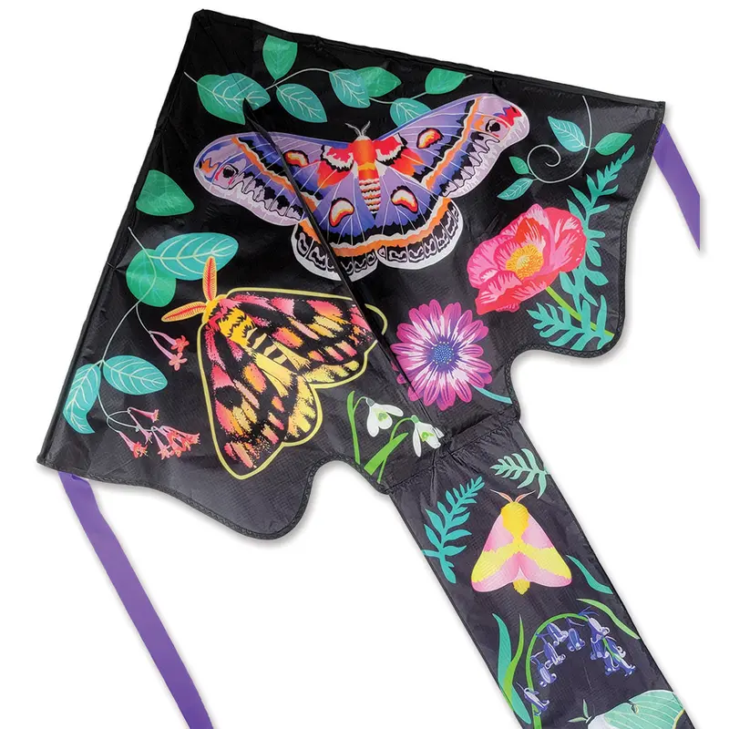 Large Moth-Themed Easy-Flight Kite 1