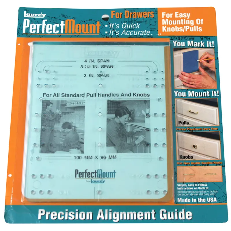 Laurey Perfectmount Drawer Hardware Positioning Jig 1