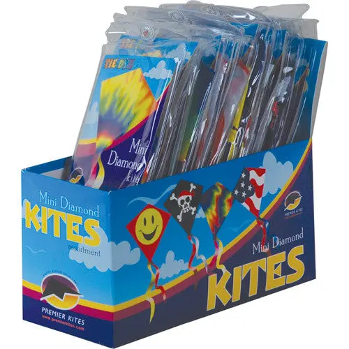 Mini Diamond Kite Assortment – 24-Piece Pack 1