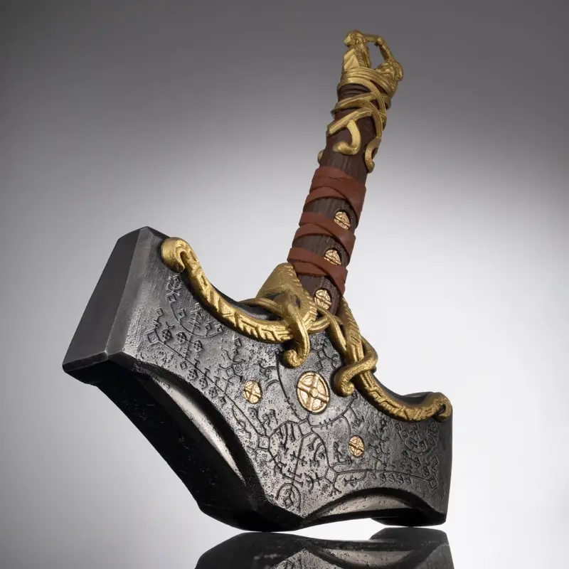 Mjolnir-Themed Hammer – Final Sale Collectible Replica 1