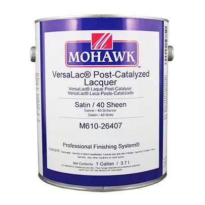 Mohawk Versalac Post-Catalyzed Clear Lacquer – Premium Gloss Top Coat (Catalyst Sold Separately) 1