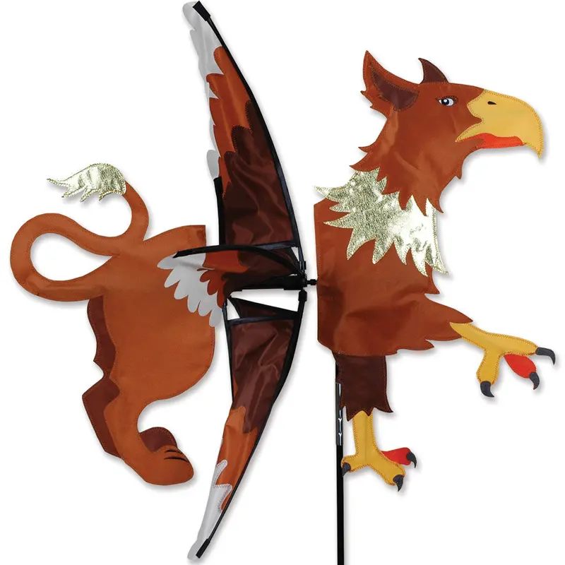 Mythical Griffin Spinner – Elegant Sculptural Outdoor Decor 1