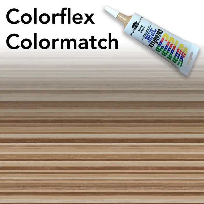 Natural Ribbonwood 8840 Colorflex Laminate Seam Sealant – Formica Subtle Pattern Match 1