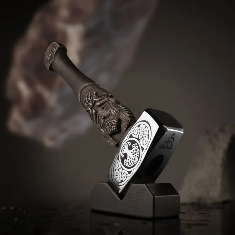 Norse Mythology Hammer "Brynhildr" – Symbolic Viking Craft 1
