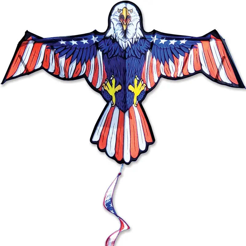 Patriotic Flapping Bird Kite Featuring American Eagle Design 1