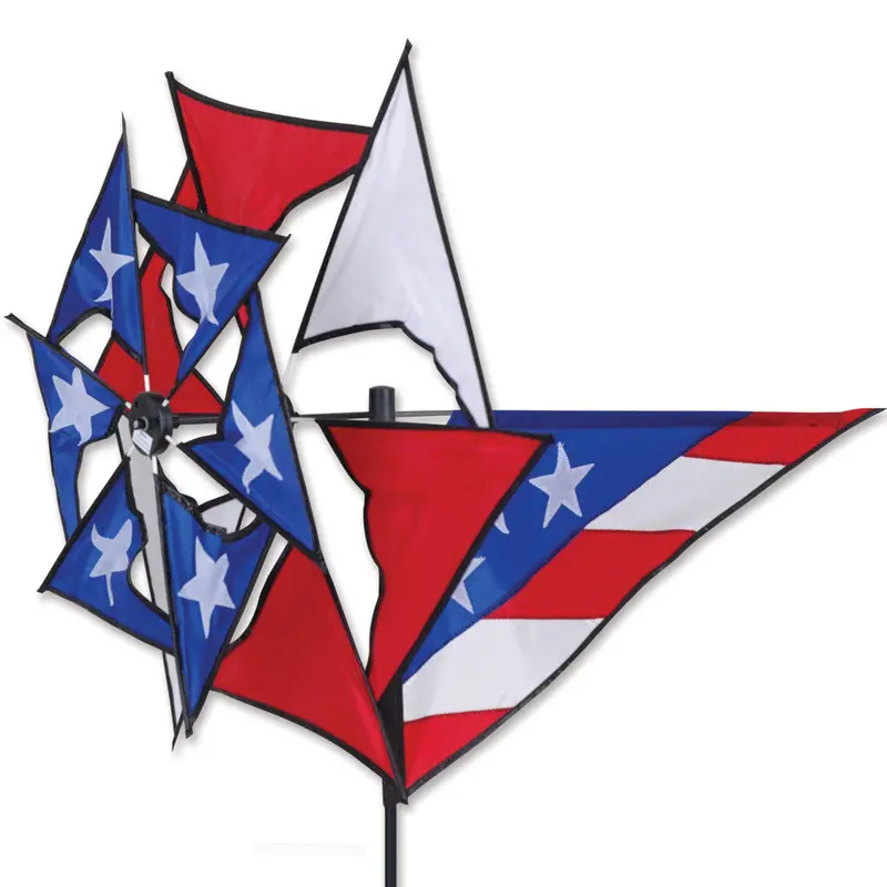 Patriotic Windmill Spinner With American Theme 1