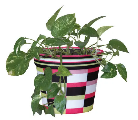 Pink Decorative Planter Cover 1