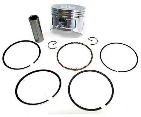 Piston Ring, Gudgeon Pin, And Retaining Clip Set For Honda Gx120 1