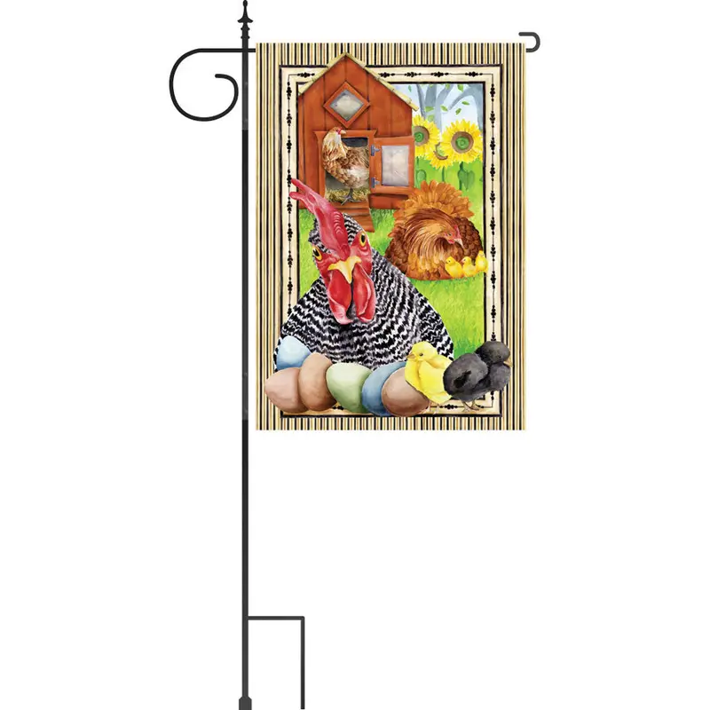 Premium 3-Piece House Flag Stand Set 1