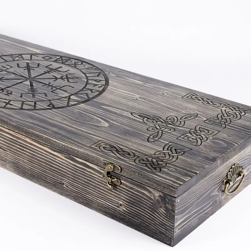 Premium Wooden Gift Box #1 – Elegant Presentation Case For Collectibles 1
