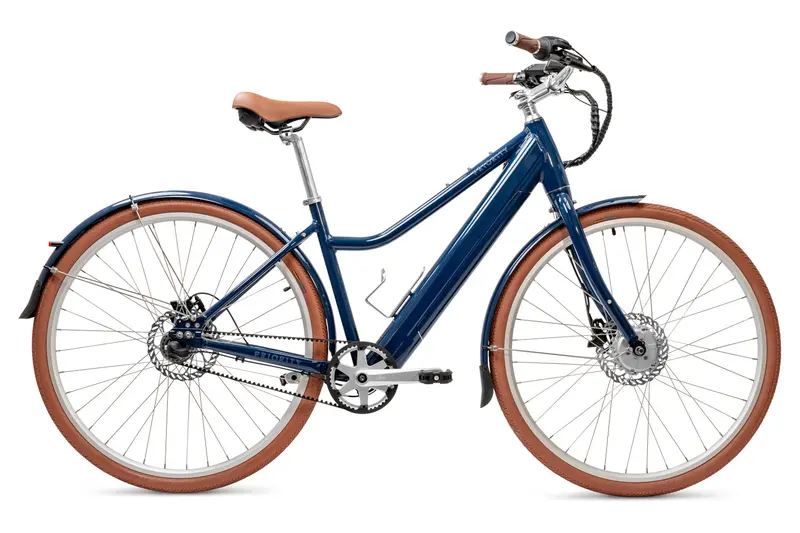 Priority Glide Electric Bike – Step-Through Commuter E-Bike With Integrated Lighting 1