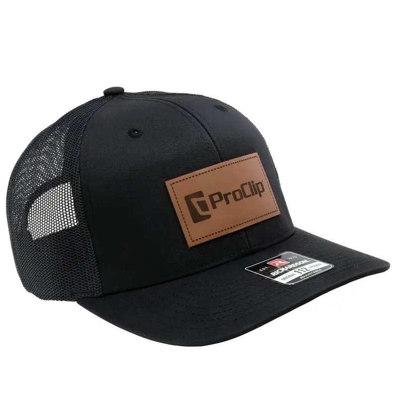 Proclip Leather-Patch Trucker Cap 1