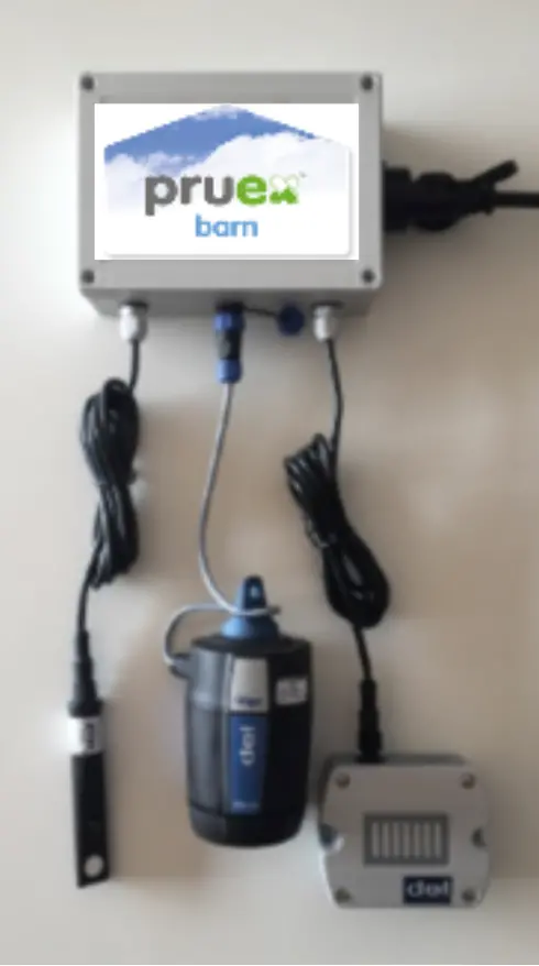 Pruex Barn Environmental Sensors – Multi-Parameter Iot Kit (Temp/Humidity/Co₂/Nh₃) 1