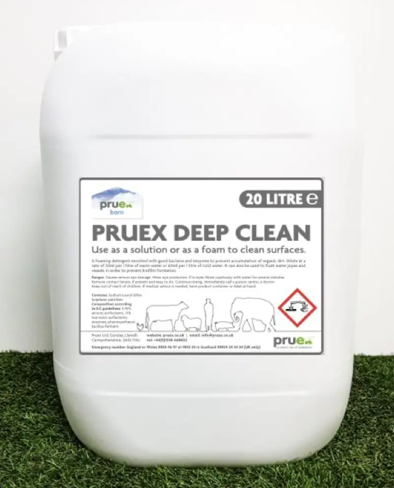 Pruex Deep Clean Degreaser – 20-Litre White Container 1