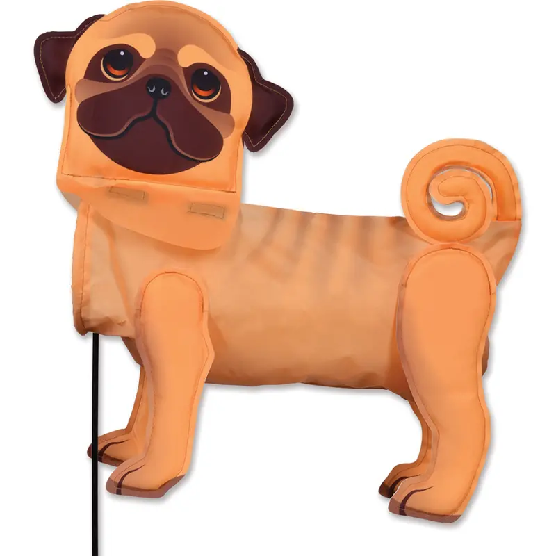 Pug Windicator Weather Vane Decor 1