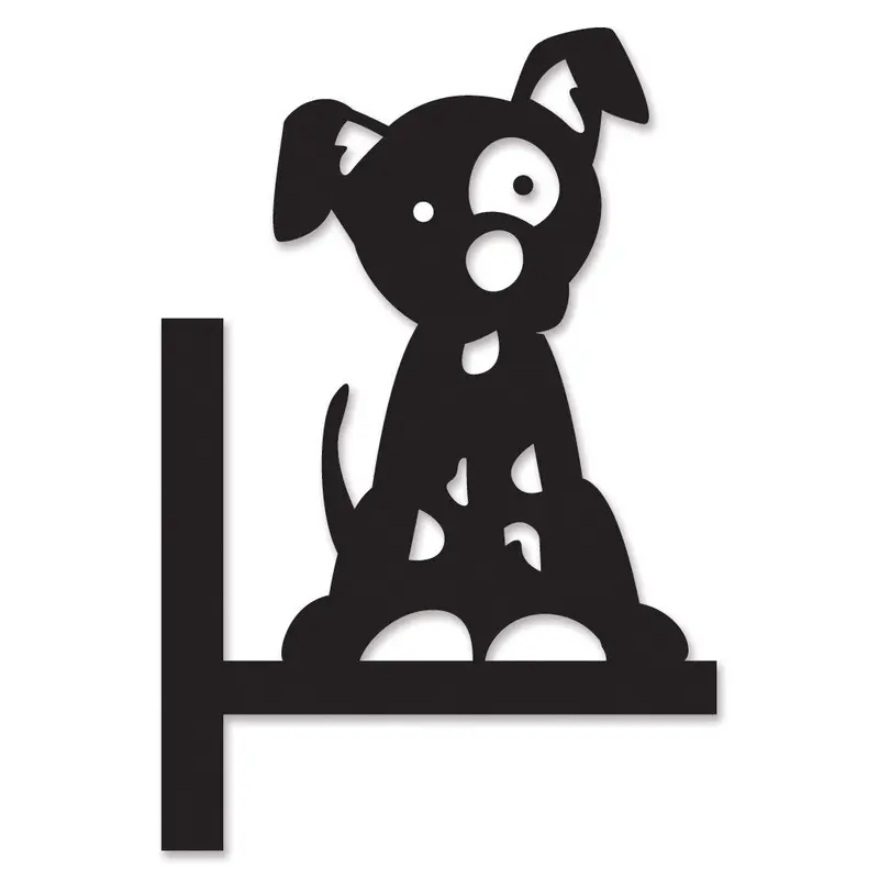 Puppy-Design Flagpole Accent Finial 1