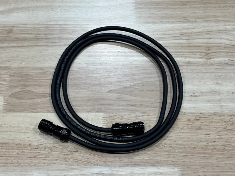 Reinforced Controller Power Supply Cable – Low-Noise Design 1