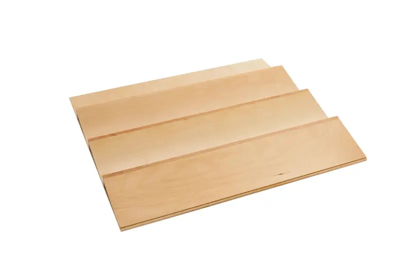 Rev-A-Shelf Natural Maple Drawer Spice Rack Insert 1