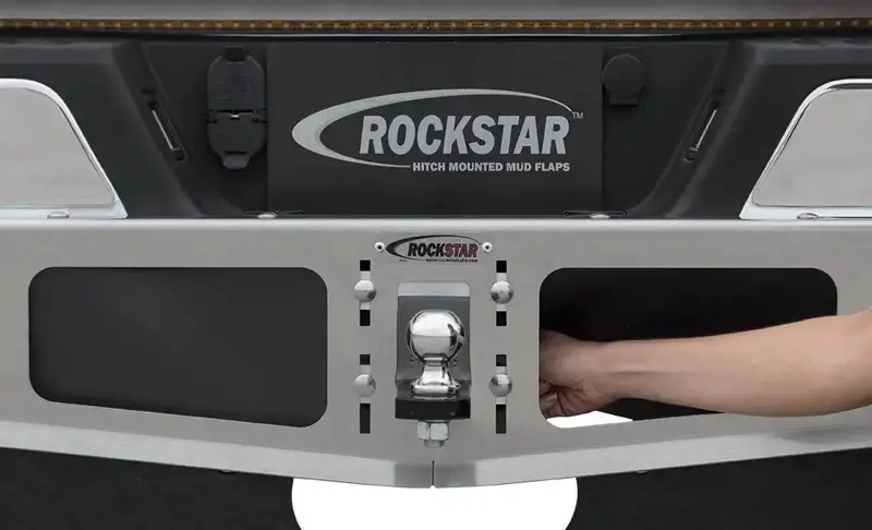 Rockstar Flexible Vinyl Mud Flaps – Set Of Two (Model 90189) 1