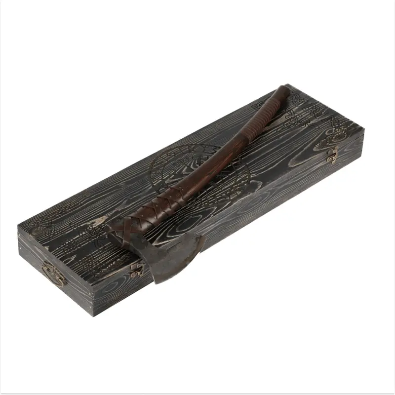 Runic-Themed Wooden Gift Box #3 1