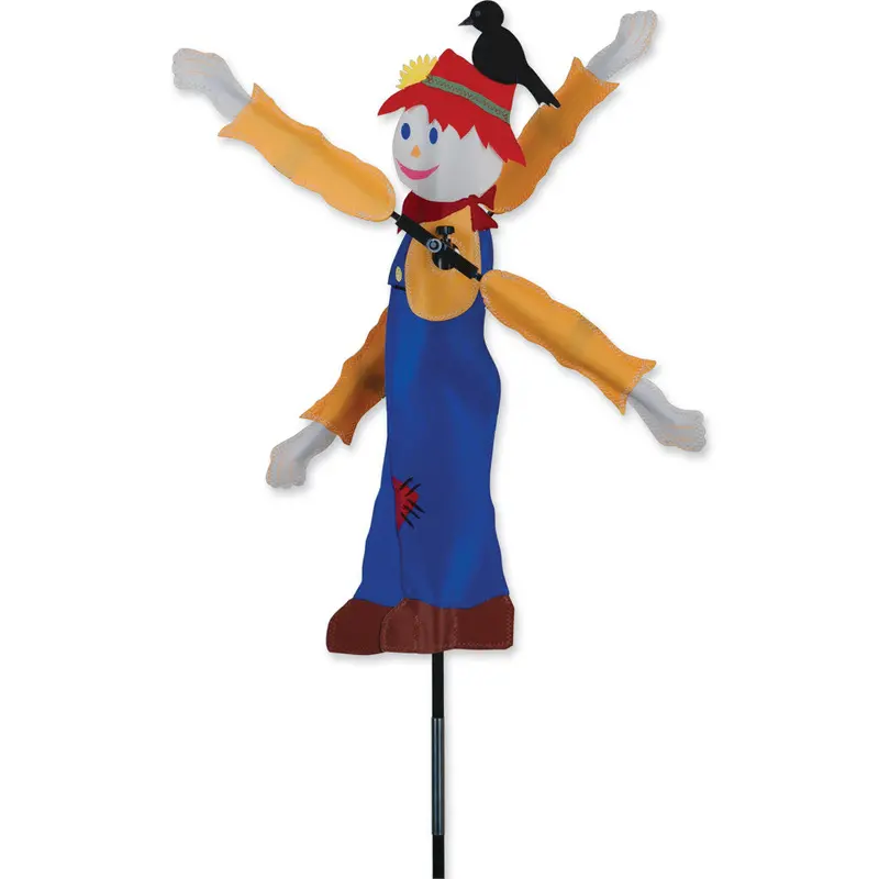 Scarecrow Whirligig 20-Inch Outdoor Spinner 1