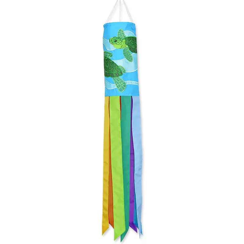 Sea Turtles Embroidered Applique Windsock – Ocean Conservation Theme 1