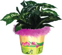 Shopping Spree Pattern Flower Pot Cover 1