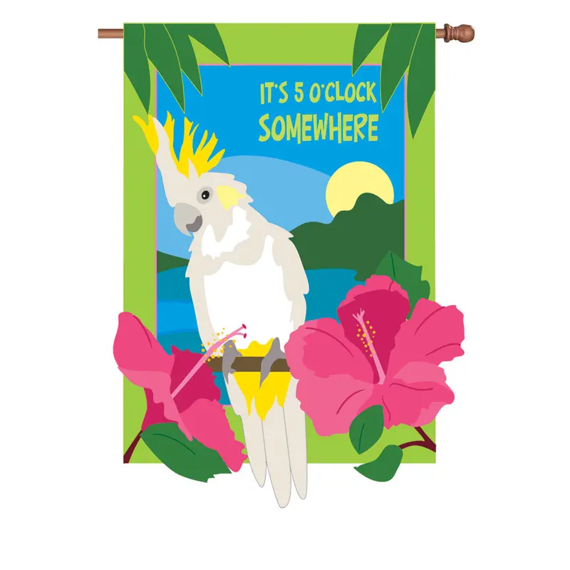 Somewhere In Paradise Prestige Flag – Tropical Theme 1