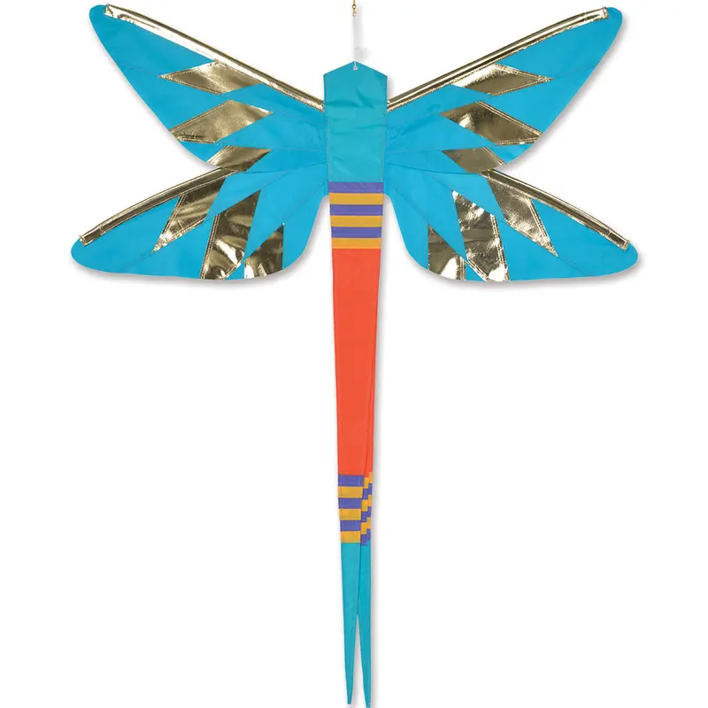 Soundwinds Blue Damselfly Hanging Banner 1