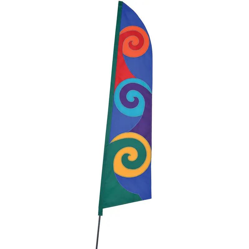Soundwinds Blue Pop Recumbent Bike Flag 1