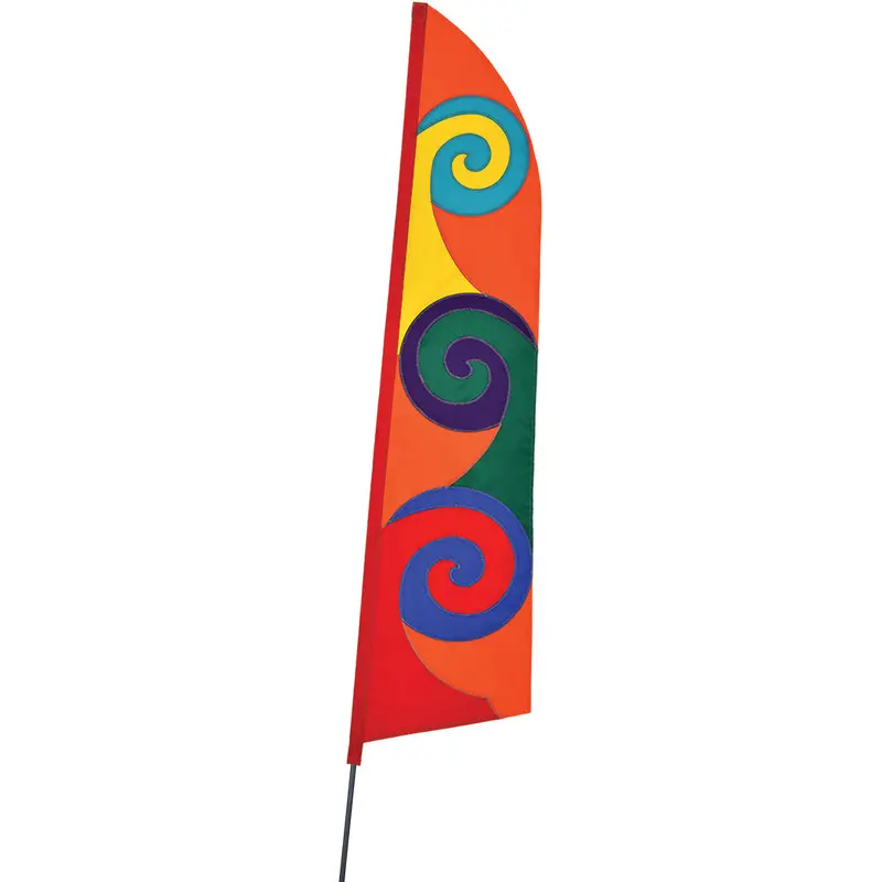 Soundwinds Orange Pop Recumbent Bike Flag 1