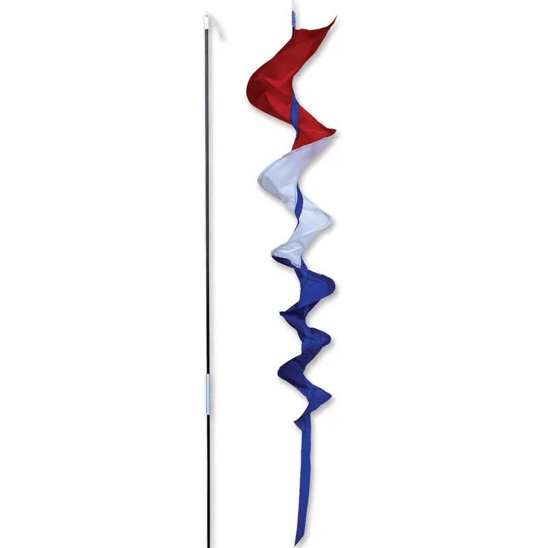 Soundwinds Patriotic Fusilli Spinning Windsock For Recumbent Bikes 1