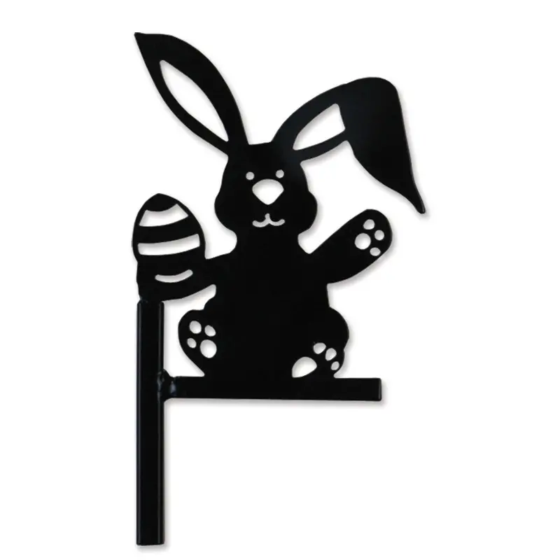 Spring Bunny Garden Flag Topper 1
