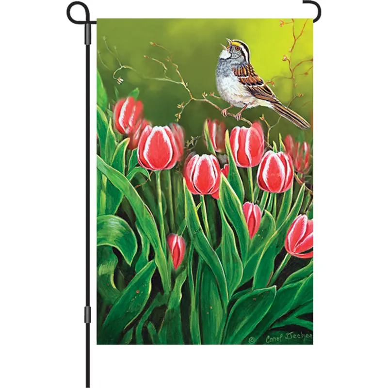Spring Concert Inspired Garden Flag 1