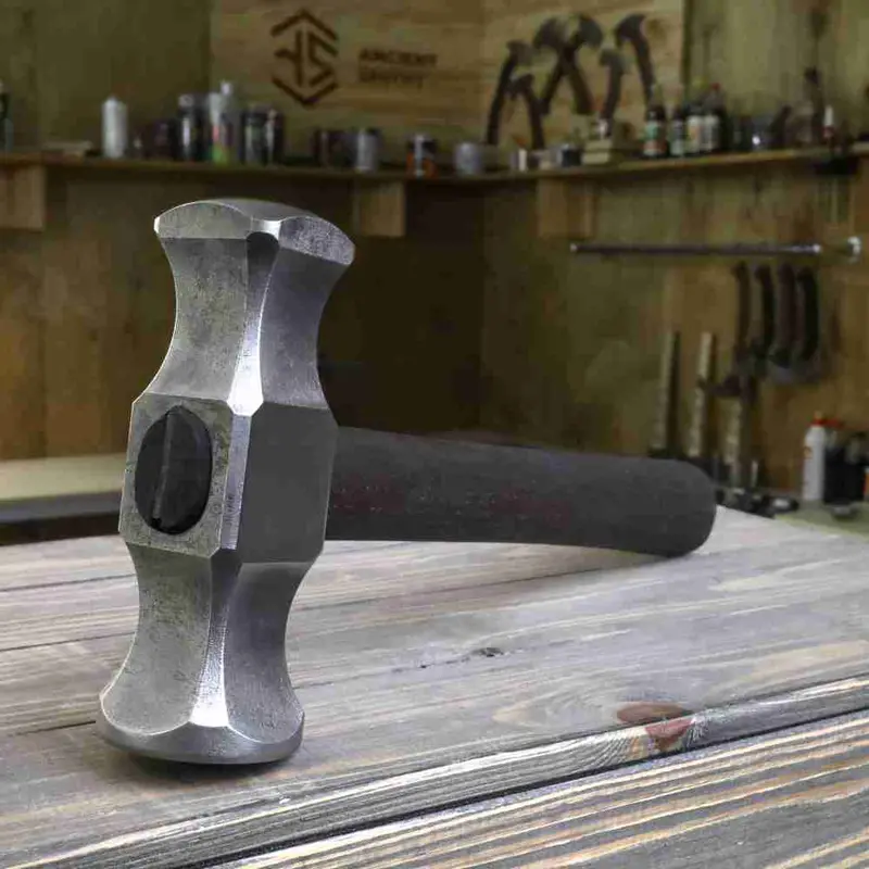 Square & Round Shaping Hammer For Blacksmiths 1