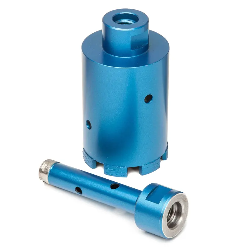 Stone Boss Supreme Wet/Dry Diamond Core Bits — High-Output Drilling For Granite, Marble & Similar Materials (1/2"–4", 5/8"-11 Arbor) 1