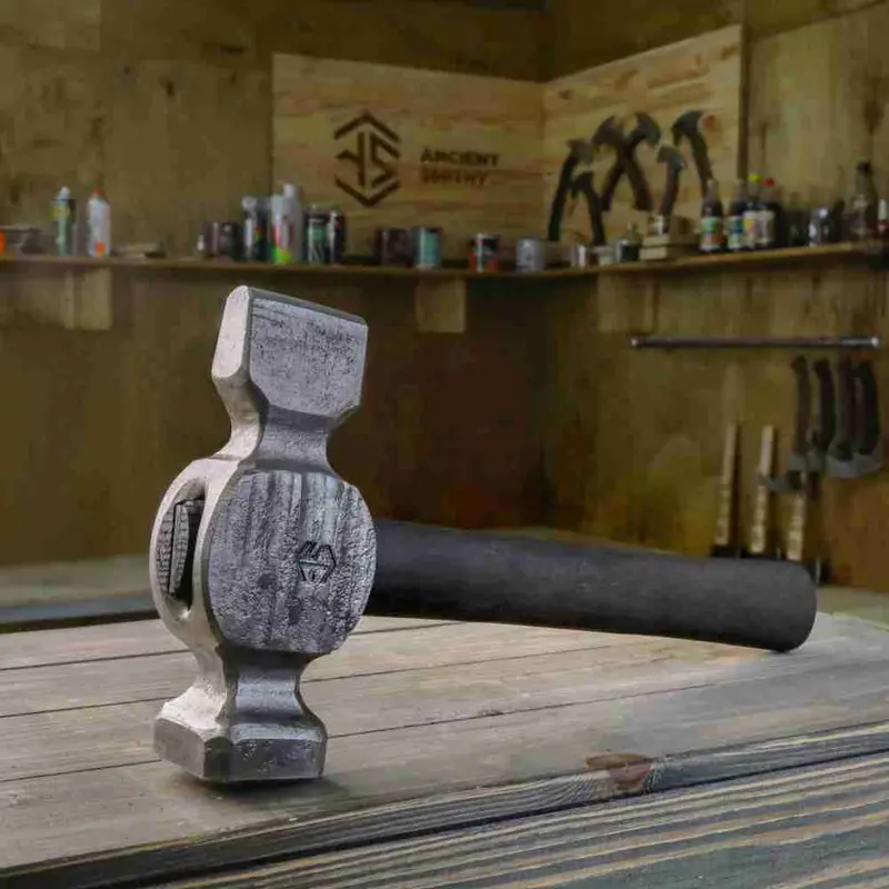 Straight Peen Blacksmith Hammer – Forging & Shaping Metal 1