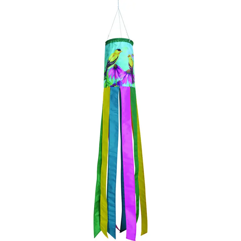Summer Goldfinch Decorative Windsock 1