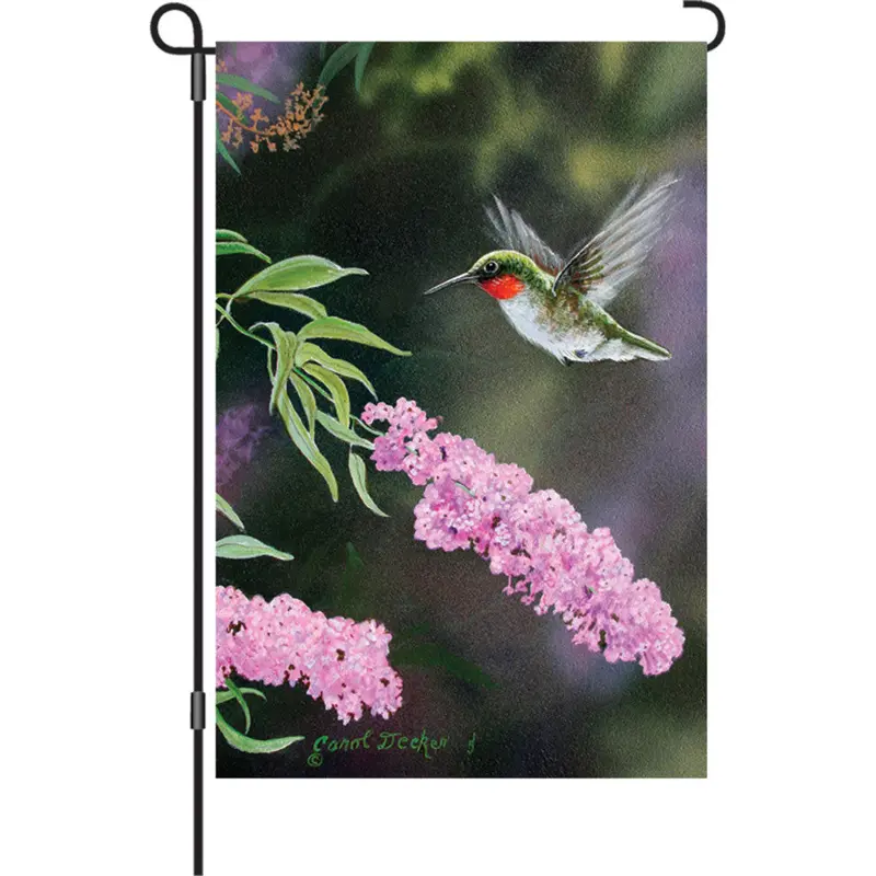 Summer Joy 12-Inch Cheerful Garden Flag 1